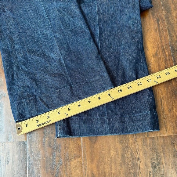 7 FOR ALL MANKIND Dojo Low Rise Flare Jeans Distressed *SEE DESC* - Picture 16 of 16